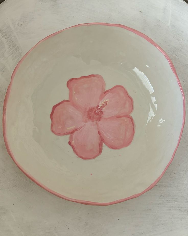 Hibiscus Serving Bowl, Extra Large