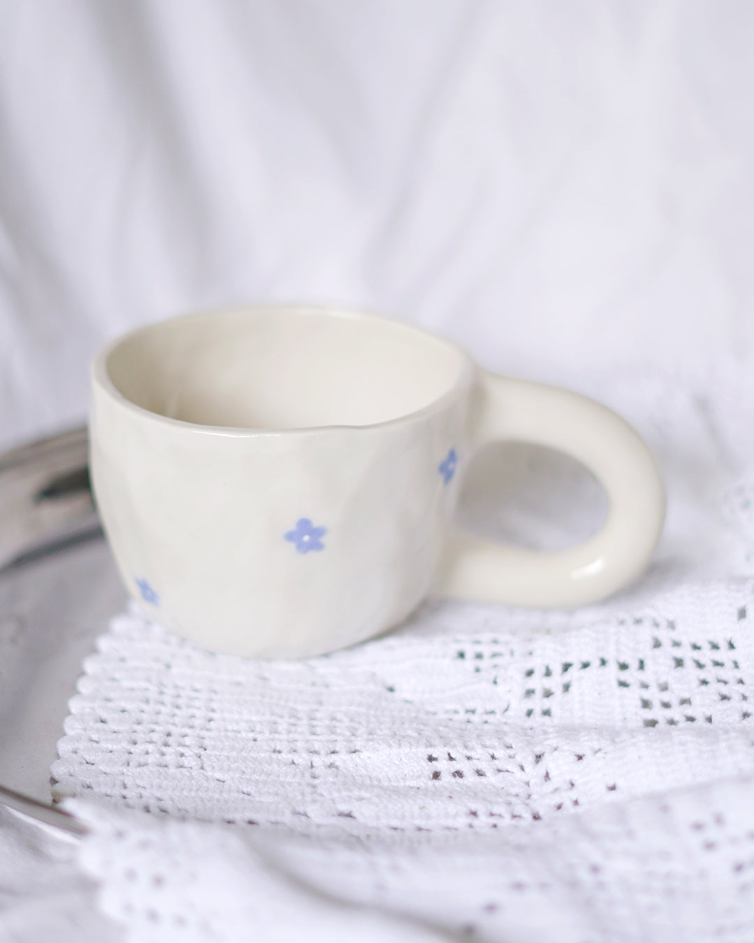 Blue Daisy Mug