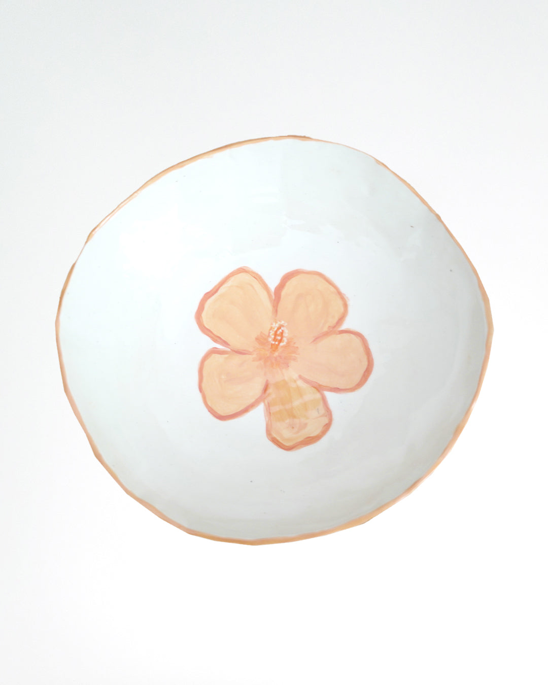 Hibiscus Serving Bowl, Extra Large