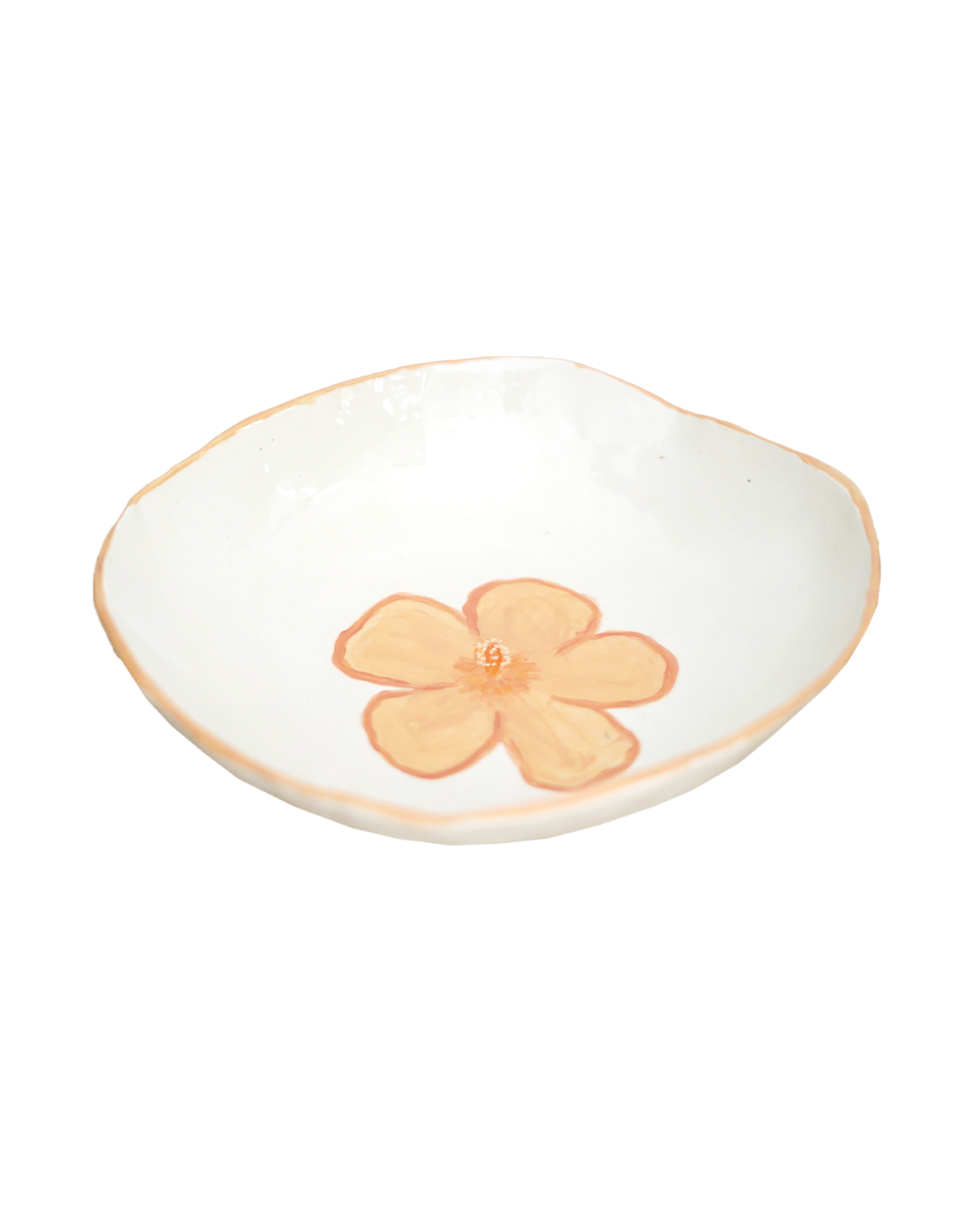 Hibiscus Serving Bowl, Extra Large