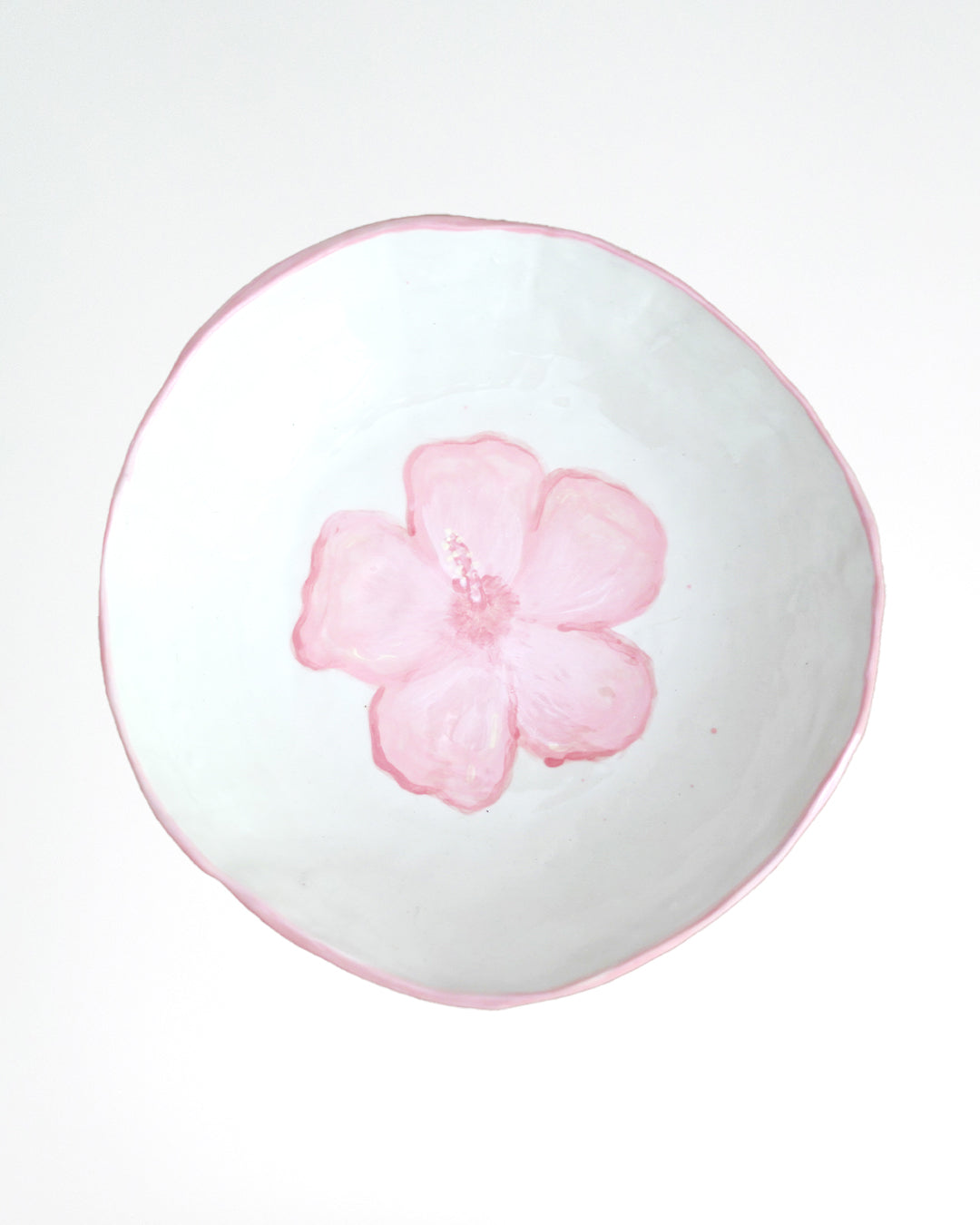 Hibiscus Serving Bowl, Extra Large