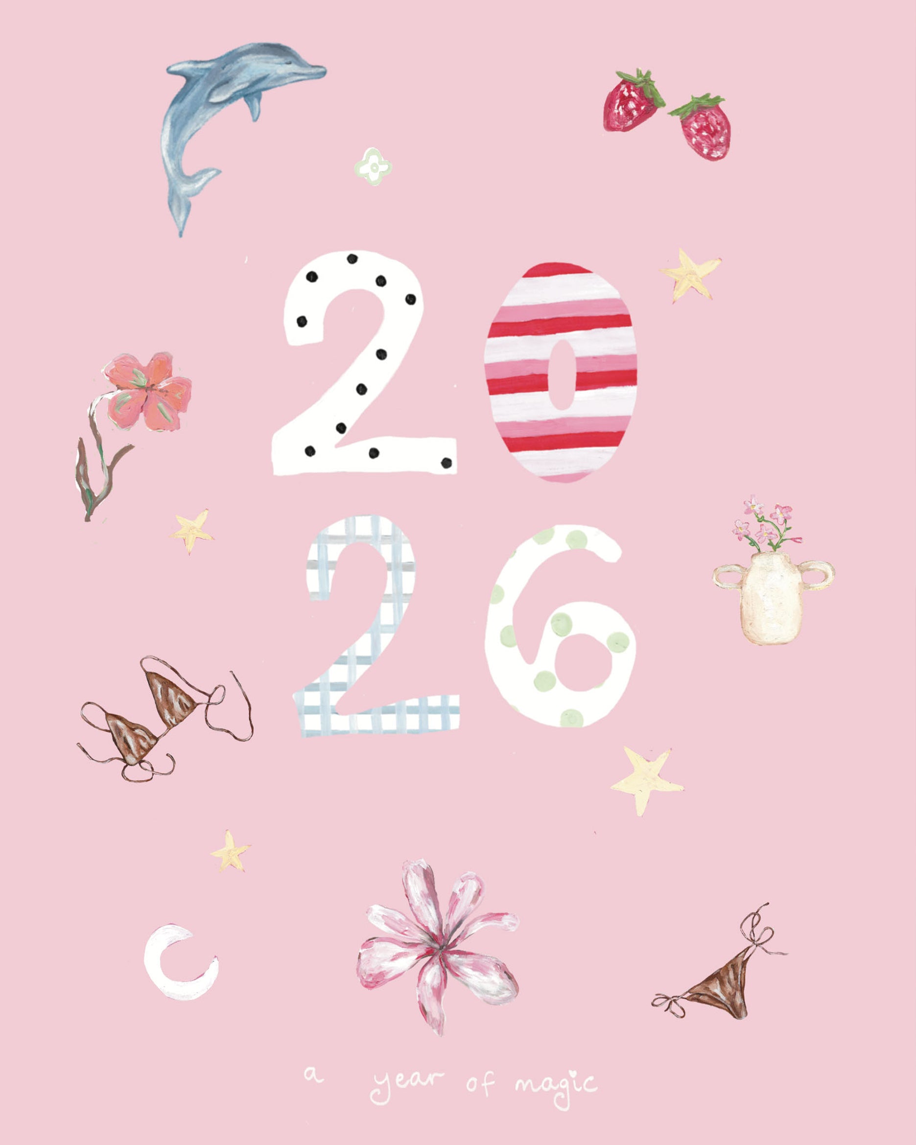 2026 A Year Of Magic Calendar