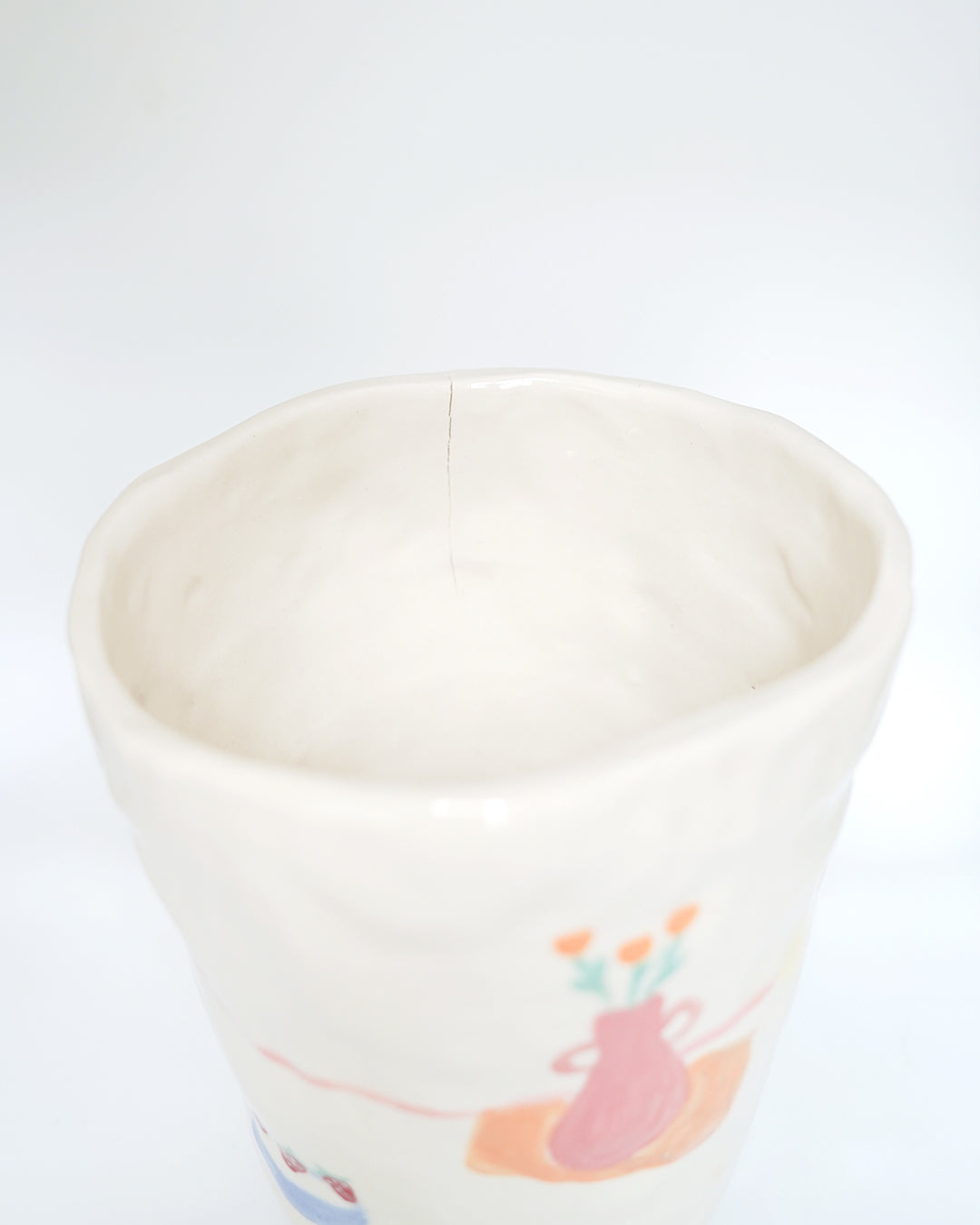 At The Breakfast Table Vase