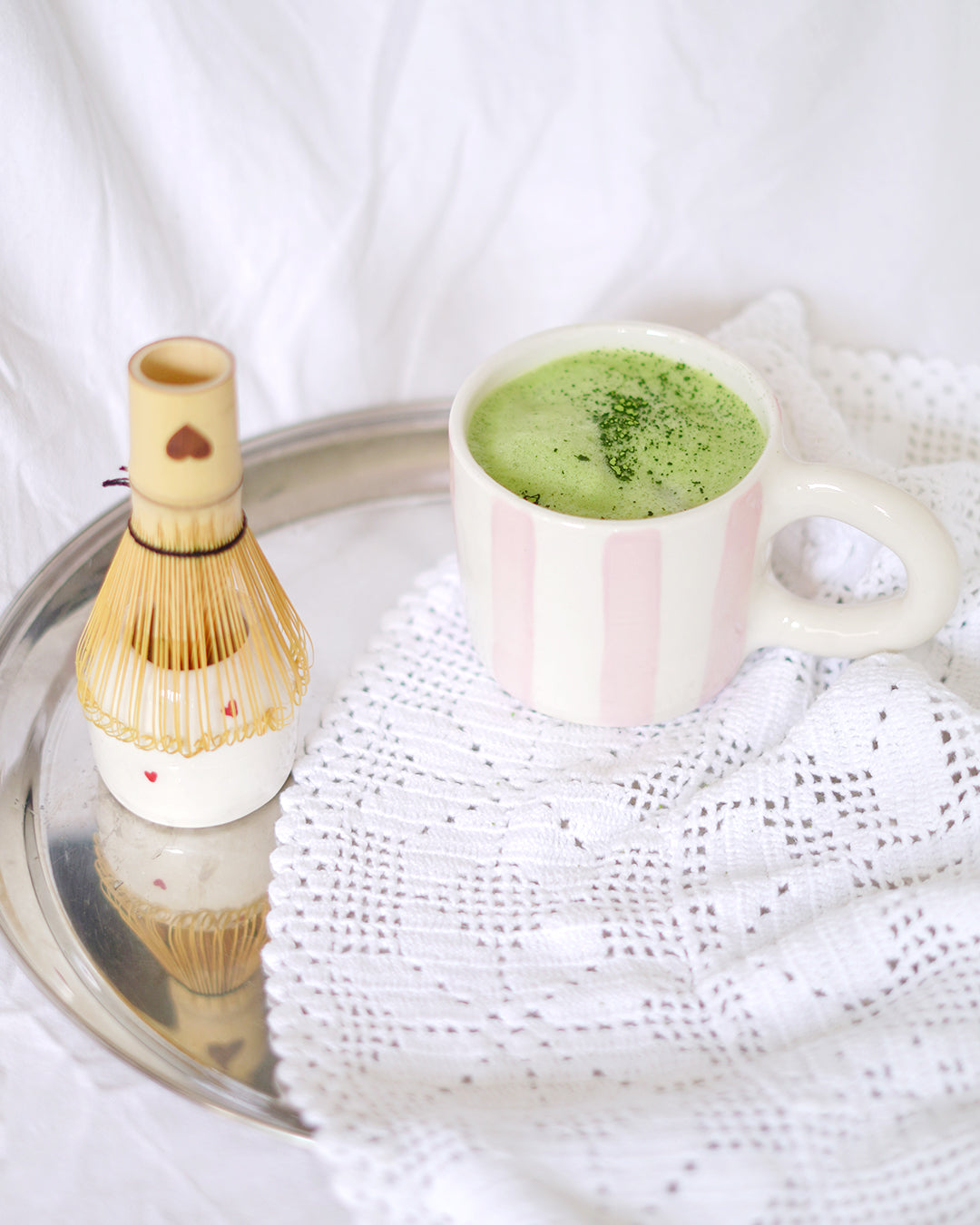 Candy Pink Stripe Mug