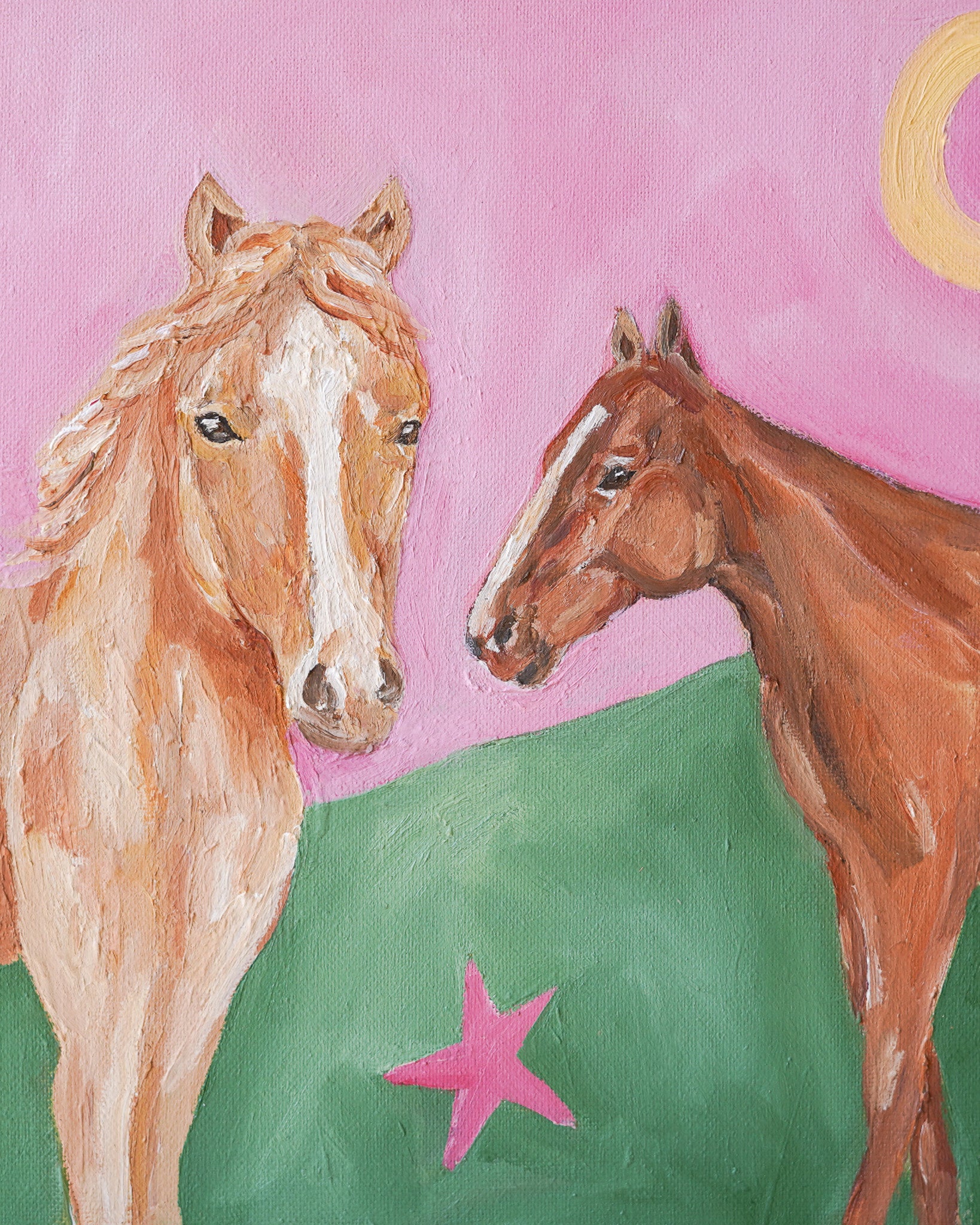 Stop To Pat The Horses