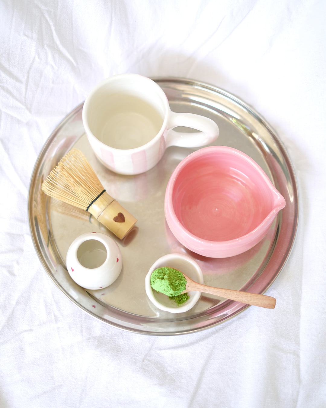 Petal Pink Matcha Bowl